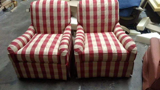 Upholstery Fabric On Twin Sofa — Tallahassee, FL — Jones Upholstery LLC